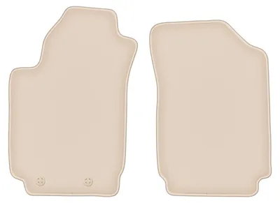 Produktbild von DURBAN Beige Velours-Fußmatten vorne für Dodge Dart Limousine (2012-2016)