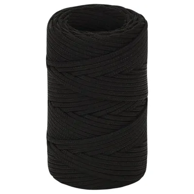 Produktbild von vidaXL Arbeitsseil Schwarz 2 mm 250 m Polyester