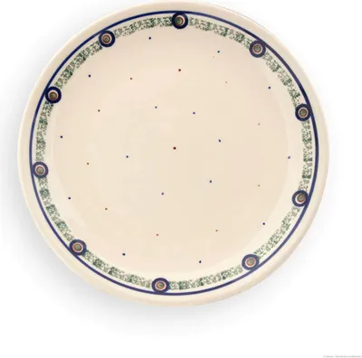 Produktbild von Original Bunzlauer Keramik Teller Ø19,5 cm Frühstücksteller Speiseteller Essteller Kuchenteller flach im Design 114