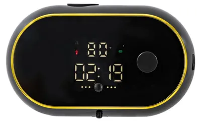 Zdjęcie produktu dla Dozownik mydła w pianie do montażu na ścianie – automatyczny czujnik – bezdotykowy – wodoodporny (IPX5) – wyświetlacz LCD – 3 poziomy – czarny