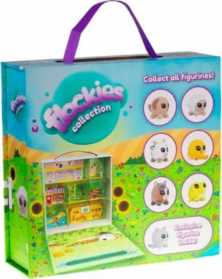 Obrázek produktu pro Flockies House - Domeček pro domácí zvířátka + figurka