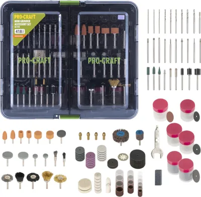 Obrázok produktu pre Procraft GK-418 sada príslušenstva 418 kusov univerzálna pre priame brúsky