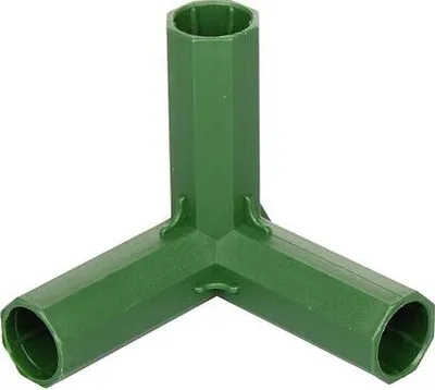 Obrázok produktu pre Pipe Buckle Corner spojka pre záhradné tyče priemer 16 mm