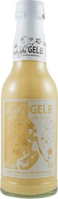 Produktbild von "scharfes GELB" Pina Colada (Likör / 0,2 l / 15 % vol.)