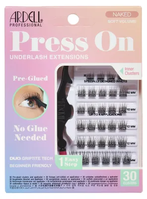 Imagen del producto de Ardell, extensiones postizas autoadhesivas para aplicar debajo de las pestañas, línea "Naked Soft Volume", 30 unidades
