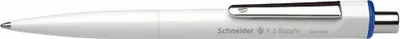 Image de Schneider 3273 Stylo à bille rétractable K3 Biosafe - M, bleu (indélébile)
