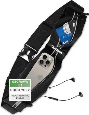 Image de Sac à bandoulière noir pour téléphone portable, unisexe, taille unique