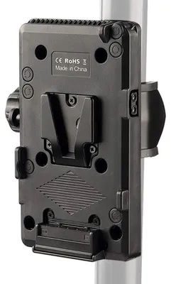 Produktbild von V-Mount Batterieplatte mit U-förmiger Clip - D-TAP Stromversorgung - Für Stative
