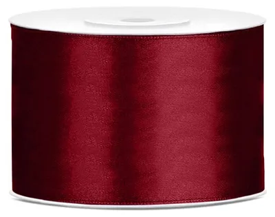 Immagine prodotto di Wstążka satynowa 50 mm/25 m Bordowa Party Deco