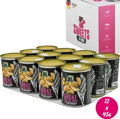 Zdjęcie produktu dla NOY NUTS 70104489 NOY NUTS GREAT PULSE MIX 12 x 45,0 g