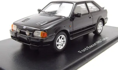 Produktbild von Neo Scale Models 44952 Ford Escort MK4 RS Turbo 1986 schwarz 1:43