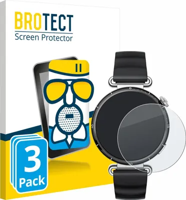 Produktbild von 3x BROTECT Entspiegelungs Schutzglas für Huawei Watch GT 6 (41 mm) Schutzfolie Panzer Folie Glas Display Schutz matt