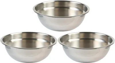 Produktbild von Kesper | 3er Set Rührschüssel aus Edelstahl, Ø 28,5 cm, 3,4 l | 90812