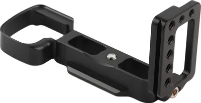 Immagine prodotto di Piastra L per A6400, piastra a sgancio rapido in alluminio per scatti verticali Attacco L da 39 mm come interfaccia per la fotocamera mirrorless A6400