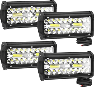 Obrázok produktu pre TRMLBE 2 kusy LED pracovné svetlo 120W LED svetlomet 12V prídavný svetlomet IP67 vodotesné spätné svetlo, pre SUV UTV ATV