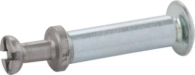 Produktbild von Hettich Möbelverbinder | Enddübel für Seitenwand Bohr ø 5mm | Spannmaß 25.8mm, Stahl verzinkt blank