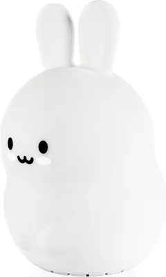 Obrázek produktu pro ZOPA Silikonová LED noční lampička s hudbou vel. L, Rabbit