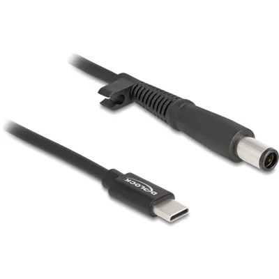 Produktbild von DELOCK Notebook Ladekabel USB Type-C St. HP 7,4 x 5,0 mm