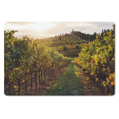 Obrázek produktu pro Podložka pod myš - Toskánsko - Krajina - Vinice - 60x40cm - Podložka pod myš