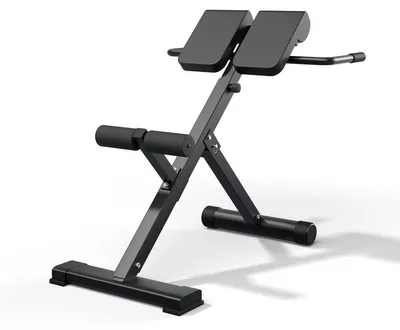 Zdjęcie produktu dla Ławka do hiperekstensji - Regulowana - Składana - 45 stopni - 150 kg