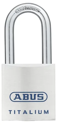 Produktbild von ABUS Vorhangschloss 80TI/40HB40 vs. TITALIUM™, hoher Bügel, Kellerschloss
