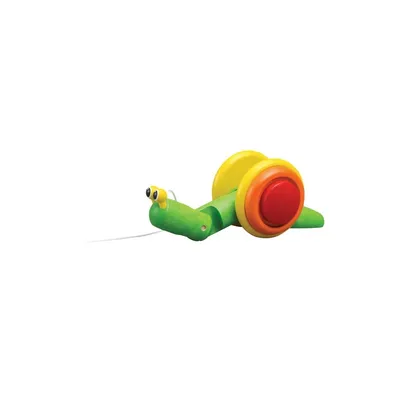 Produktbild von PlanToys Holzspielzeug Nachziehbare Schnecke