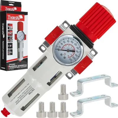 Obrázok produktu pre Filter, reduktor tlaku pre pneumatické rozvody 1/2'' Tvardy