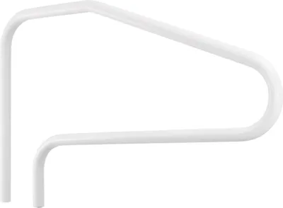 Obrázek produktu pro SucceBuy nerezové bazénové zábradlí, 1220x48x813 mm, nosnost 100 kg, bezešvě svařované, pro zapuštěnou nebo podstavnou montáž, opora při vstupu do bazénů, aquaparků a lázeňských areálů