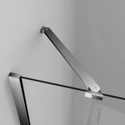 Produktbild von 80X195cm Nischentür Pendeltür Scharniertür 6mm NaNo ESG Glas Duschkabine Duschabtrennung Dusche