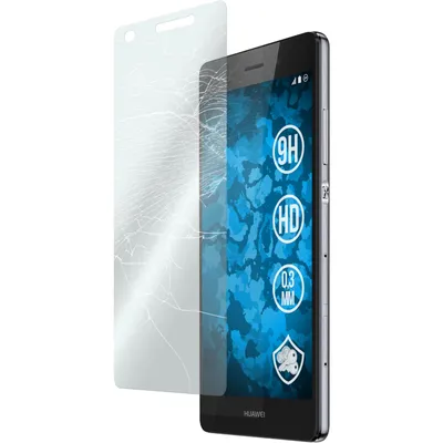 Produktbild von 2er-Pack PhoneNatic Glas-Folie klar  kompatibel mit Huawei P8 Lite 2015 (1.Gen.) - Panzerglas für P8 Lite 2015 (1.Gen.)