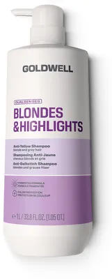 Productafbeelding van Goldwell Dualsenses Blond & Highlights Anti-geel Shampoo, 1000 ml