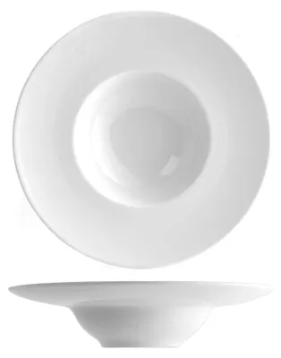 Porzellan-K-Bowl Napoli, weiß, 24 cm, 6 Stück