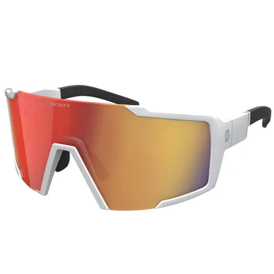 Produktbild von Sunglasses Shield white matt - red chrome (0196)