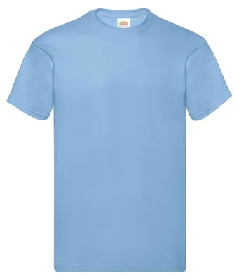 Produktbild von Fruit of the Loom - "Original" T-Shirt für Herren FK2910 (L) (Himmelblau)