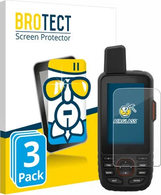 Produktbild von 3x BROTECT Schutzglas für Garmin GPSMAP 66i Schutzfolie Panzer Folie Glas Display Schutz klar