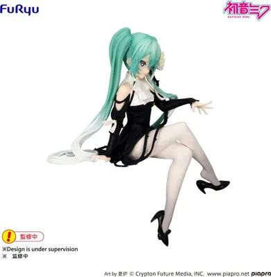 Produktbild von Hatsune Miku Noodle Stopper PVC Statue Flower Fairy White Rose (14 cm)