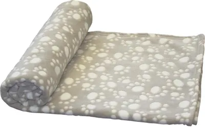Produktbild von Fleece Plaid "EMMI" Classic beige; L x B: 50 x 75 cm