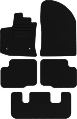 Immagine prodotto di Tappetini in velluto per DACIA LODGY 7 posti 2012 - 2022 ECO