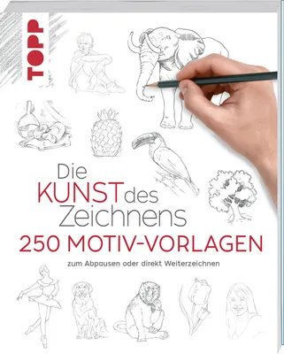 Produktbild von Die Kunst des Zeichnens 250 Motiv-Vorlagen