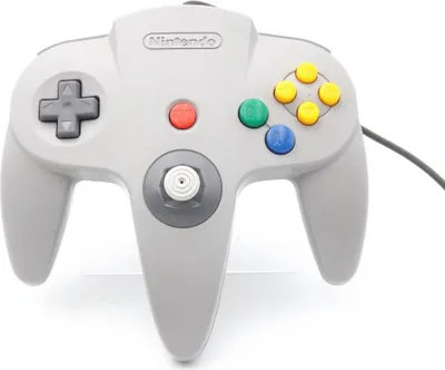 Produktbild von Original Nintendo 64 N64 Controller Grau