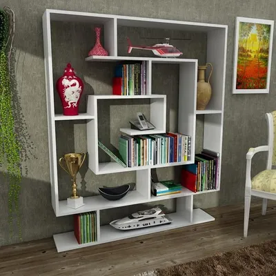 Produktbild von Bücherregal Weiß Sarmasik ""