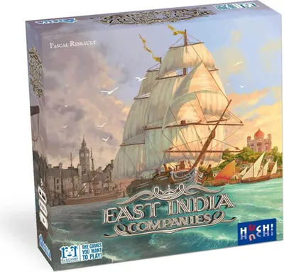 Produktbild von HUCH! Brettspiel East India Companies - Strategiespiel für Handel 12+