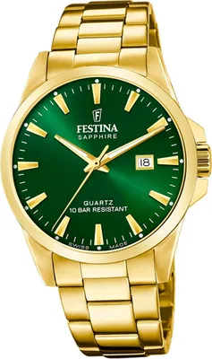 Produktbild von Festina Herren Uhr Swiss Edelstahlarmband gold D2UF20044/5