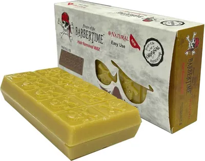 Produktbild von BARBERTIME Heißwachs Hair Removal Wax Haarentfernungswachs 500g Natural