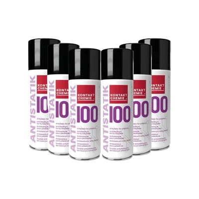 Produktbild von 6 Stück Kontakt Chemie® Antistatikspray | ANTISTATIK 100 | je 200ml