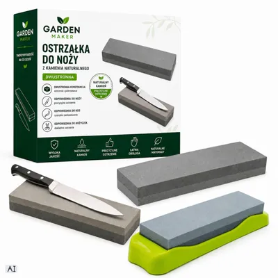 Produktbild von Wetzstein 20 Cm Doppelseitig Für Vorschliff Und Feinschliff Mit Robuster Schleiffläche Und Einfacher Handhabung