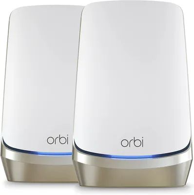 Produktbild von NETGEAR RBKE962, Grau, Weiß, Intern, Leistung, Quad-band (2.4 GHz / 5 GHz-1 / 5 GHz-2 / 6 GHz), Wi-Fi 6 (802.11ax), 4800 Mbit/s