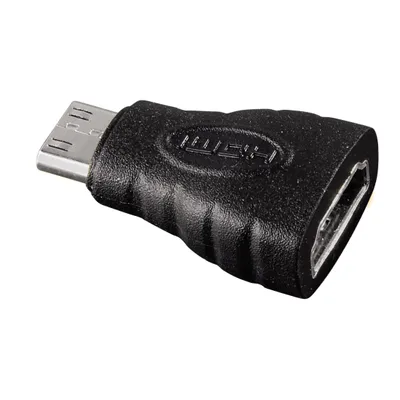 Produktbild von Hama Mini HDMI/HDMI, Mini HDMI, HDMI, Schwarz