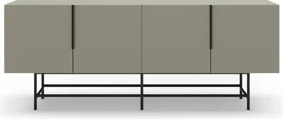 Image de Marckeric - Eldia buffet - Vert - 200 x 40 x 77,9 cm