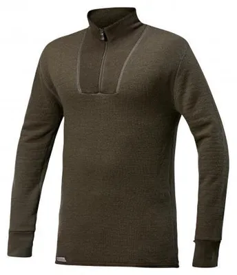 Produktbild von Woolpower Zip Turtleneck 200 Herren (Pine Green) Größe XL